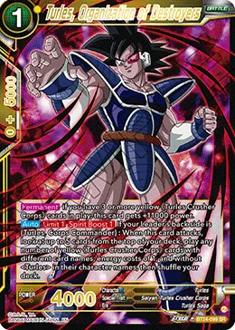 BT24-099 Turles, Organization of Destroyers