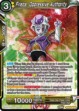 BT24-106 Frieza, Oppressive Authority