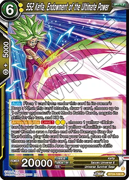 BT24-108 SS2 Kefla, Endowment of the Ultimate Power