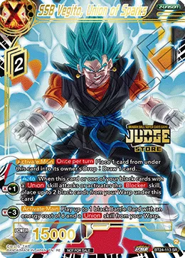 BT24-113 SSB Vegito, Union of Sparks (Promo)