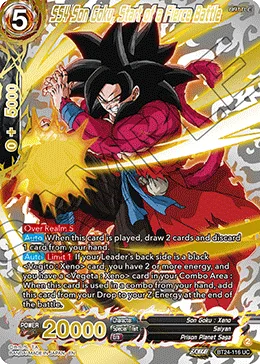 BT24-116 SS4 Son Goku, Start of a Fierce Battle (Parallel)