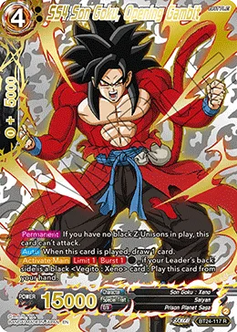 BT24-117 SS4 Son Goku, Opening Gambit (Parallel)