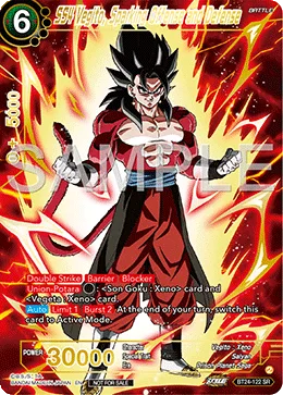 BT24-122 SS4 Vegito, Sparking Offense and Defense (Parallel)