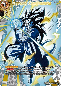 BT24-124 Sparking Kamehameha (Parallel)