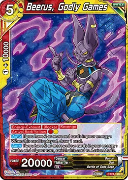 BT24-126 Beerus, Godly Games