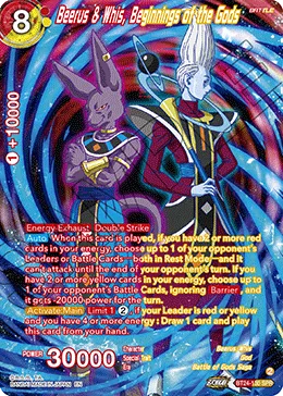 BT24-130 Beerus & Whis, Beginnings of the Gods (Promo)