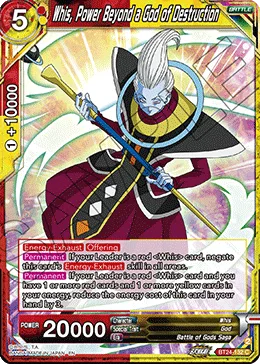 BT24-132 Whis, Power Beyond a God of Destruction