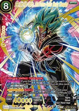 BT24-139 SSB Kaio-Ken Vegito, Blue Potara-Fusion Warrior Champion