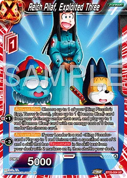 BT25-004 Reich Pilaf, Exploited Three