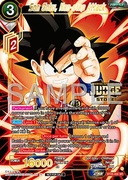 BT25-005 Son Goku, Non-stop Attack (Promo)