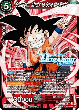 BT25-009 Son Goku, Attack to Save the World (Promo)