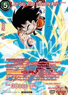 BT25-009 Son Goku, Attack to Save the World (Promo)