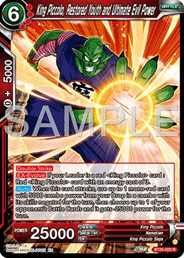 BT25-020 King Piccolo, Restored Youth and Ultimate Evil Power