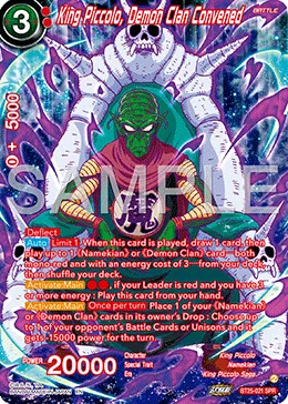 BT25-021 King Piccolo, Demon Clan Convened (SPR)