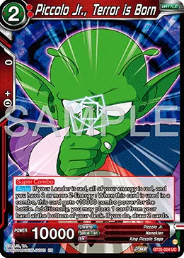 BT25-024 Piccolo Jr., Terror is Born