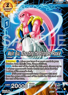 BT25-041 Majin Buu, Absorbing the Strongest Rookie