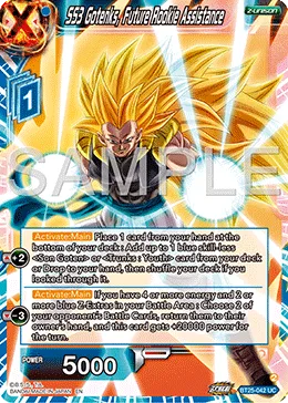 BT25-042 SS3 Gotenks, Future Rookie Assistance