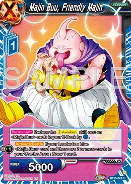 BT25-043 Majin Buu, Friendly Majin