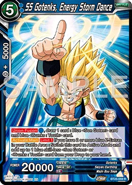 BT25-059 SS Gotenks, Energy Storm Dance