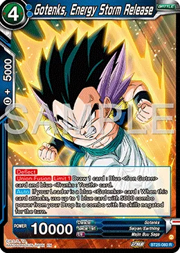 BT25-060 Gotenks, Energy Storm Release