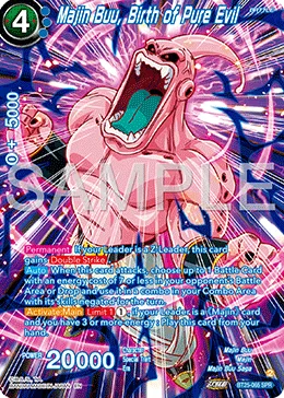 BT25-065 Majin Buu, Birth of Pure Evil (SPR)