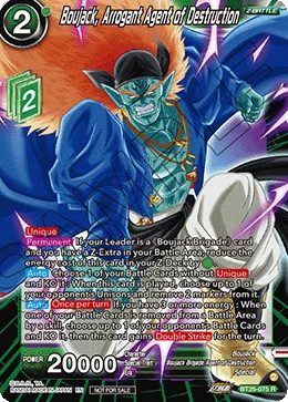 BT25-075 Boujack, Arrogant Agent of Destruction (Promo)