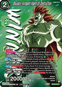 BT25-075 Boujack, Arrogant Agent of Destruction (Promo)