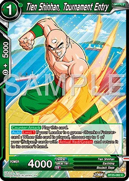 BT25-082 Tien Shinhan, Tournament Entry