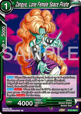 BT25-088 Zangya, Lone Female Space Pirate