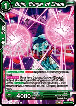 BT25-091 Bujin, Bringer of Chaos