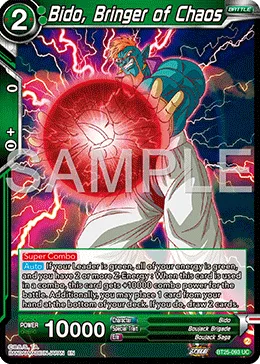BT25-093 Bido, Bringer of Chaos