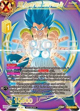 BT25-100 SSB Gogeta, Next Level Power-Up (Promo)