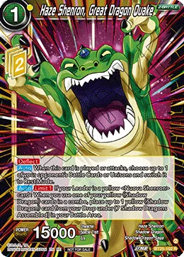 BT25-102 Haze Shenron, Great Dragon Quake (Promo)