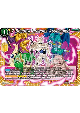BT25-104 7 Shadow Dragons Assembled