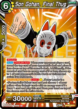 BT25-105 Son Gohan, Final Thug