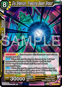BT25-113 Eis Shenron, Freezing Beam Shoot