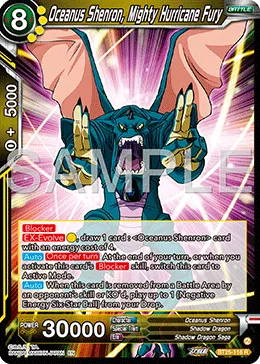 BT25-116 Oceanus Shenron, Mighty Hurricane Fury