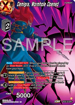 BT25-120 Demigra, Wormhole Opened (SPR)