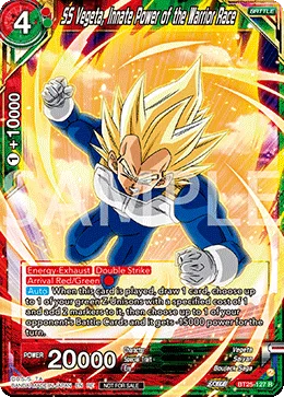 BT25-127 SS Vegeta, Innate Power of the Warrior Race (Promo)
