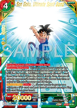 BT25-130 Son Goku, Ultimate Spirit Bomb