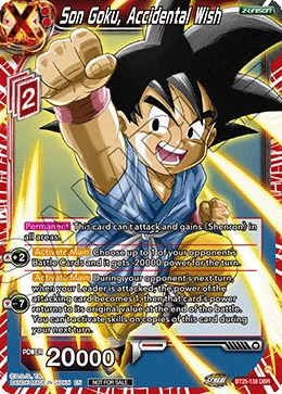 BT25-138 Son Goku, Accidental Wish (Promo)