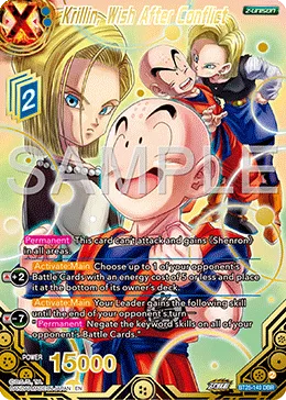 BT25-140 Krillin, Wish After Conflict
