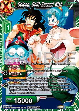 BT25-141 Oolong, Split-Second Wish (Promo)