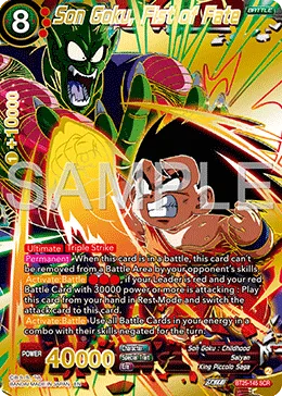 BT25-145 Son Goku, Fist of Fate