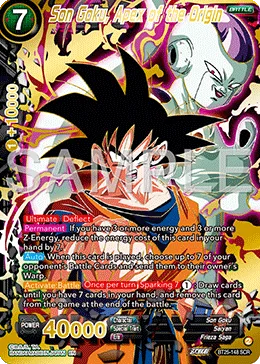 BT25-148 Son Goku, Apex of the Origin