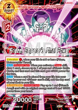 BT26-003 Frieza, Emperor’s Final Power