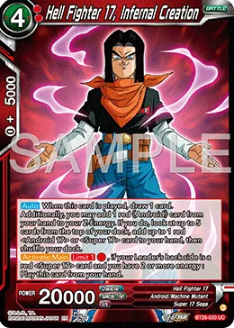 BT26-020 Hell Fighter 17, Infernal Creation