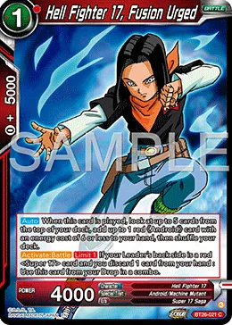 BT26-021 Hell Fighter 17, Fusion Urged