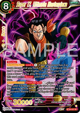 BT26-022 Super 17, Ultimate Masterpiece