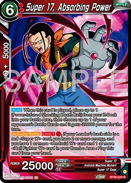 BT26-023 Super 17, Absorbing Power